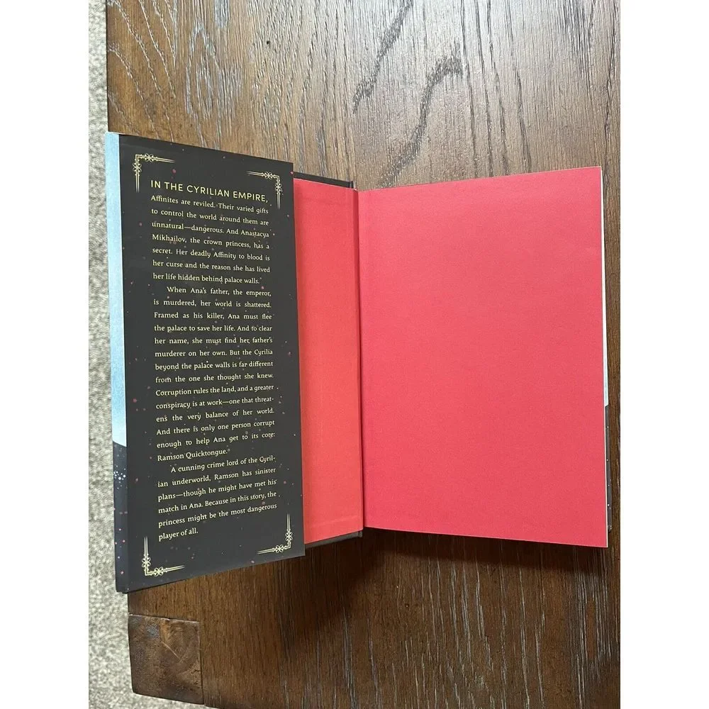 Blood Heir by Amelie‎ Wen Zhao - SIGNED- AUTOGRAPHED- HARD COVER- FIRST EDITION
